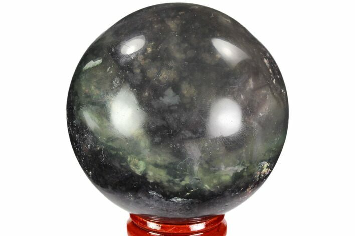 Colorful, Banded Fluorite Sphere - China #109641